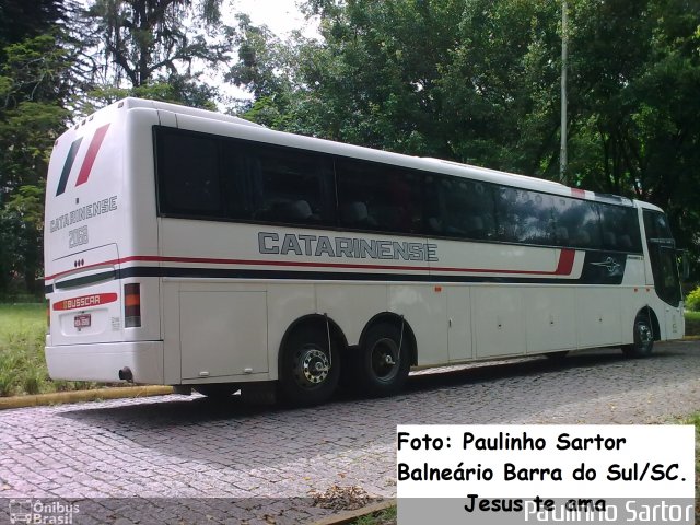 Auto Viação Catarinense 2068 na cidade de Joinville, Santa Catarina, Brasil, por Paulinho Sartor. ID da foto: 5361318.