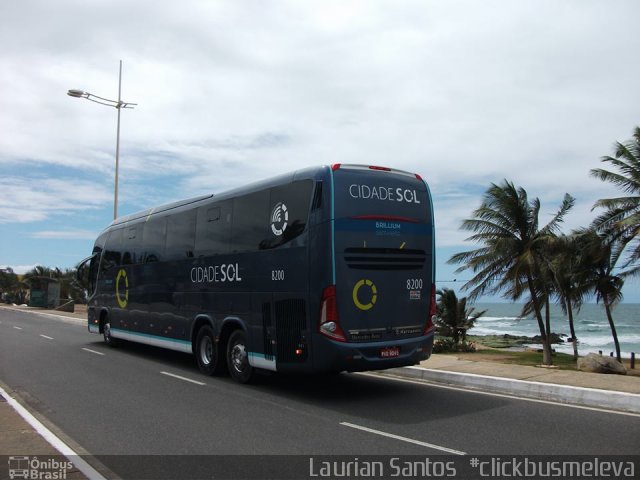 Viação Cidade Sol 8200 na cidade de Salvador, Bahia, Brasil, por Matheus  Nascimento. Número da foto: #5361570.