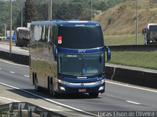Viação Cometa 17307 na cidade de Pouso Alegre, Minas Gerais, Brasil, por Lucas Elson de Oliveira. Número da foto: #5361396.
