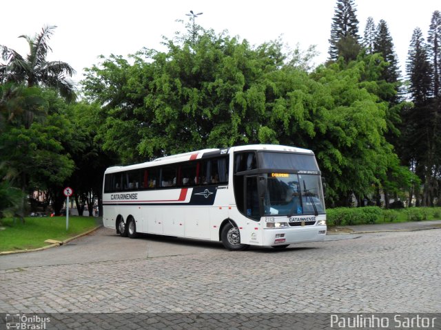 Auto Viação Catarinense 2113 na cidade de Joinville, Santa Catarina, Brasil, por Paulinho Sartor. ID da foto: 5363598.