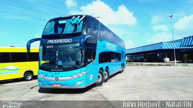 Auto Viação Progresso 6117 na cidade de Natal, Rio Grande do Norte, Brasil, por John Herbert. Número da foto: #5364073.