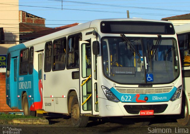 Expresso Lorenzutti 622 na cidade de Guarapari, Espírito Santo, Brasil, por Saimom  Lima. Número da foto: #5365192.