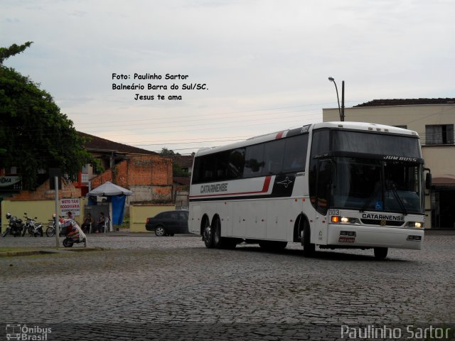 Auto Viação Catarinense 2103 na cidade de Joinville, Santa Catarina, Brasil, por Paulinho Sartor. ID da foto: 5363568.