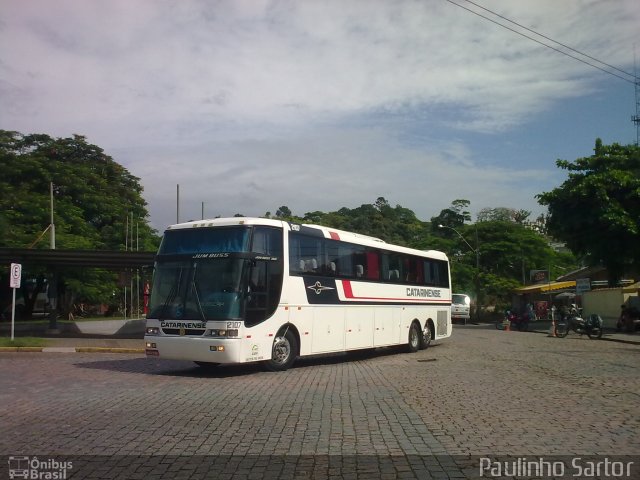 Auto Viação Catarinense 2107 na cidade de Joinville, Santa Catarina, Brasil, por Paulinho Sartor. ID da foto: 5363578.