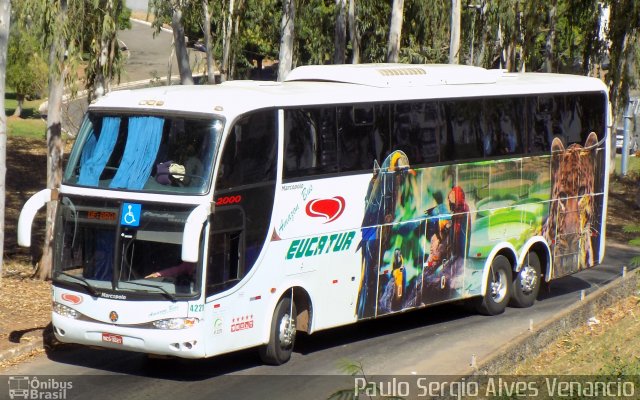 Eucatur - Empresa União Cascavel de Transportes e Turismo 4221 na cidade de Cuiabá, Mato Grosso, Brasil, por Paulo Sergio Alves Venancio. Número da foto: #5364579.