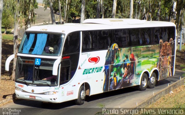 Eucatur - Empresa União Cascavel de Transportes e Turismo 4221 na cidade de Cuiabá, Mato Grosso, Brasil, por Paulo Sergio Alves Venancio. ID da foto: 5364579.