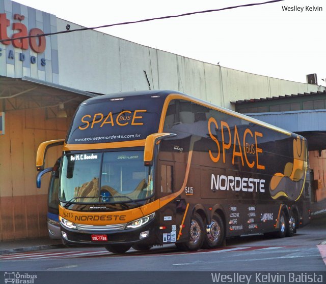 Expresso Nordeste 5415 na cidade de Sorocaba, São Paulo, Brasil, por Weslley Kelvin Batista. Número da foto: #5365969.