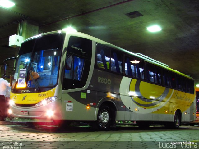 Viação Santa Edwiges R800 na cidade de Belo Horizonte, Minas Gerais, Brasil, por Lucas Vieira. Número da foto: #5366606.