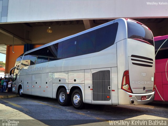 Viação Garcia 7007 na cidade de Sorocaba, São Paulo, Brasil, por Weslley Kelvin Batista. Número da foto: #5366054.