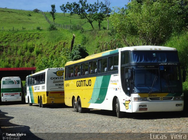 Empresa Gontijo de Transportes 11240 na cidade de João Monlevade, Minas Gerais, Brasil, por Lucas Vieira. Número da foto: #5366608.