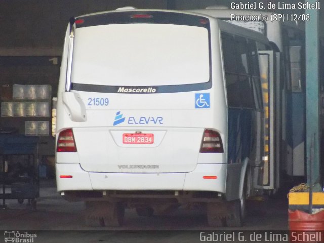 Via Ágil - Transporte Coletivo de Piracicaba 21509 na cidade de Piracicaba, São Paulo, Brasil, por Gabriel Giacomin de Lima. Número da foto: #5366766.