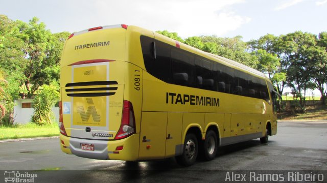 Viação Itapemirim 60811 na cidade de Taubaté, São Paulo, Brasil, por Alex Ramos Ribeiro. ID da foto: 5370190.