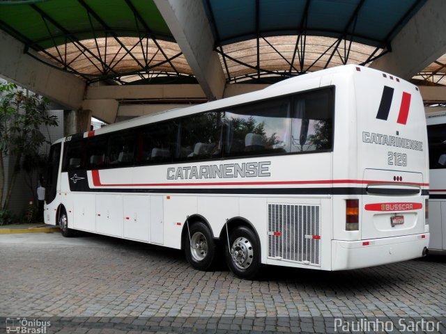 Auto Viação Catarinense 2129 na cidade de Joinville, Santa Catarina, Brasil, por Paulinho Sartor. Número da foto: #5367145.