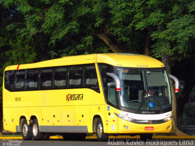 Kaissara - Viação Caiçara 15113 na cidade de São Paulo, São Paulo, Brasil, por Adam Xavier Rodrigues Lima. ID da foto: 5368505.