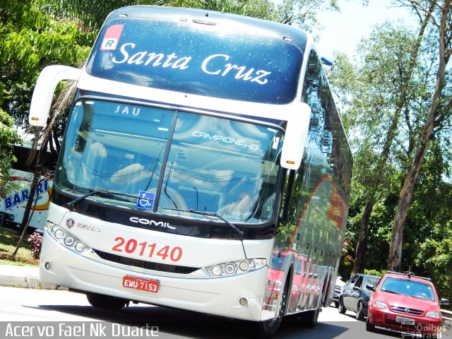 Viação Santa Cruz 201140 na cidade de São Paulo, São Paulo, Brasil, por Raphael José da Silva. ID da foto: 5368357.