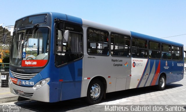 Rápido Campinas RL-32.103 na cidade de Valinhos, São Paulo, Brasil, por Matheus Gabriel dos Santos. Número da foto: #5369308.