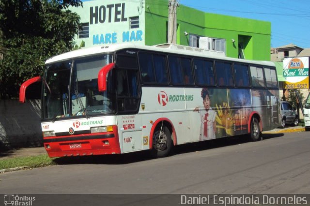 Rodtrans Transportes e Turismo 1407 na cidade de Tramandaí, Rio Grande do Sul, Brasil, por Daniel Espindola Dorneles. Número da foto: #5369152.