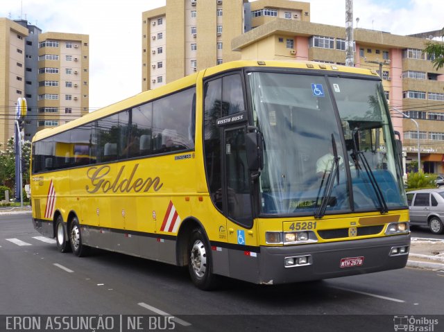 Viação Itapemirim 45281 na cidade de Fortaleza, Ceará, Brasil, por Eronildo Assunção. ID da foto: 5370221.