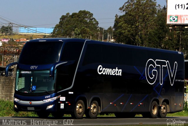 Viação Cometa 17317 na cidade de Taboão da Serra, São Paulo, Brasil, por Matheus Henrique. Número da foto: #5368552.