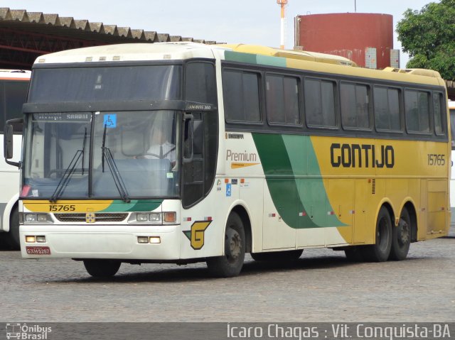 Empresa Gontijo de Transportes 15765 na cidade de Vitória da Conquista, Bahia, Brasil, por Ícaro Chagas. ID da foto: 5368853.