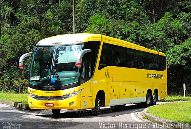 Viação Itapemirim 60687 na cidade de Petrópolis, Rio de Janeiro, Brasil, por Victor Henrique. Número da foto: #5367301.