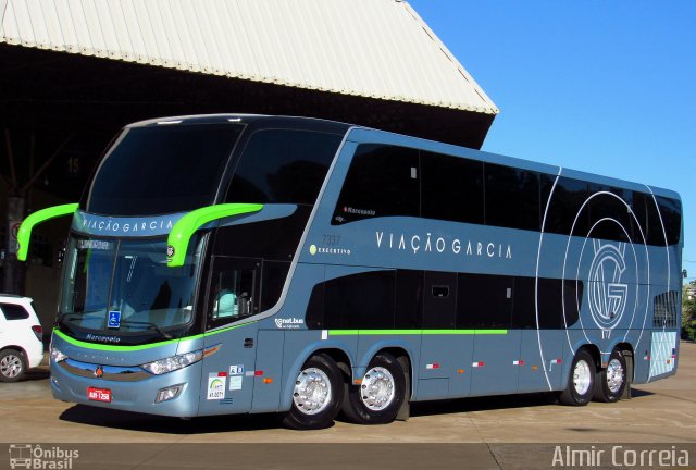 Viação Garcia 7337 na cidade de Maringá, Paraná, Brasil, por Almir Correia. Número da foto: #5369086.