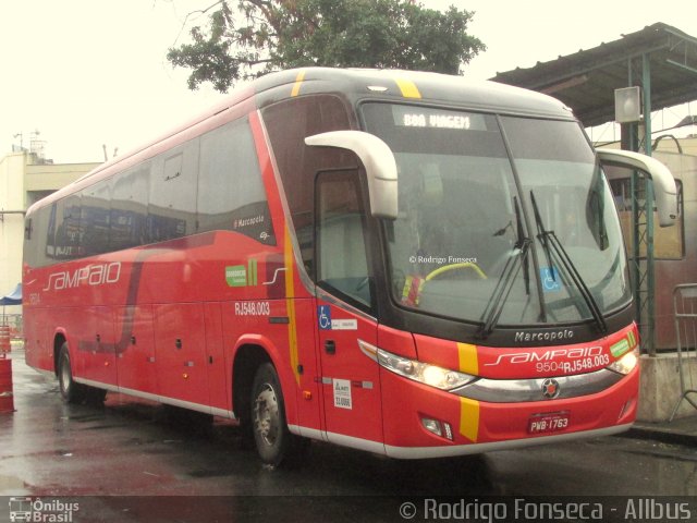 Viação Sampaio 9504 na cidade de Rio de Janeiro, Rio de Janeiro, Brasil, por Rodrigo Fonseca. Número da foto: #5368704.