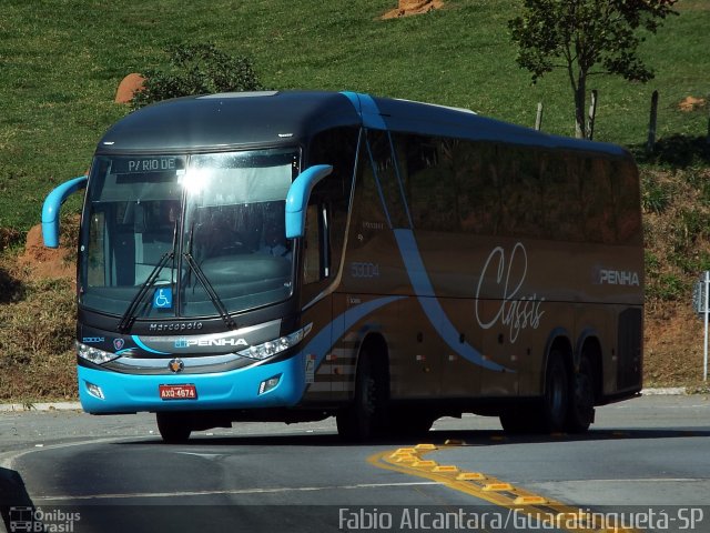 Empresa de Ônibus Nossa Senhora da Penha 53004 na cidade de Aparecida, São Paulo, Brasil, por Fabio Alcantara. ID da foto: 5368269.