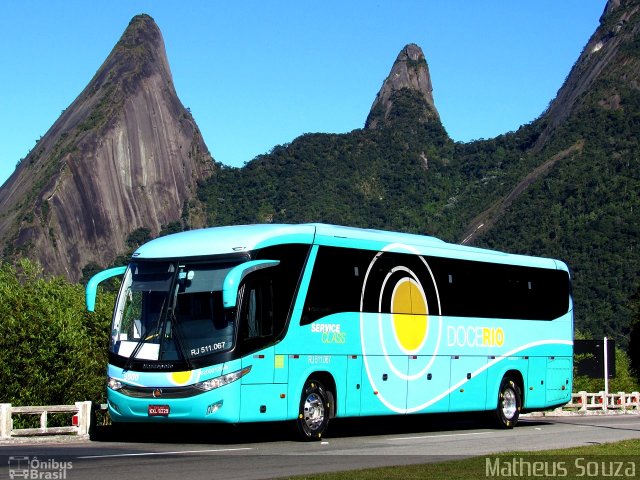 Doce Rio Fretamento e Turismo 9800 na cidade de Teresópolis, Rio de Janeiro, Brasil, por Matheus Souza. Número da foto: #5369864.