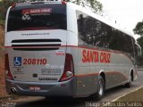 Viação Santa Cruz 208110 na cidade de Lambari, Minas Gerais, Brasil, por Thiago  Salles dos Santos. Número da foto: #:id.