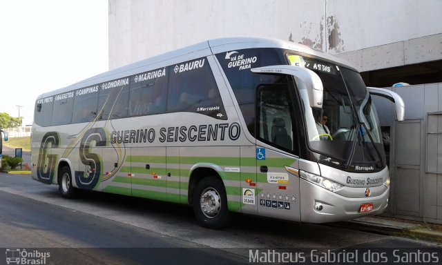 Guerino Seiscento 0311 na cidade de Campinas, São Paulo, Brasil, por Matheus Gabriel dos Santos. ID da foto: 5371413.