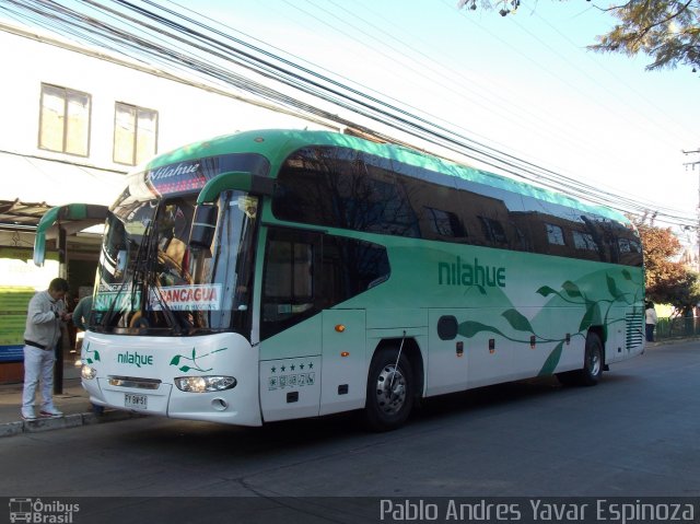 Buses Nilahue N15 na cidade de Santa Cruz, Colchagua, Libertador General Bernardo O'Higgins, Chile, por Pablo Andres Yavar Espinoza. ID da foto: 5370430.