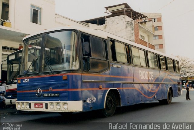 Viação Riodoce 4239 na cidade de Caratinga, Minas Gerais, Brasil, por Rafael Fernandes de Avellar. ID da foto: 5370302.