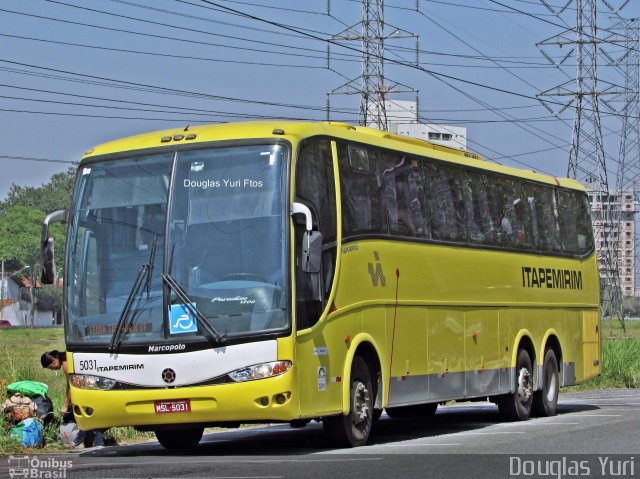 Viação Itapemirim 5031 na cidade de São José dos Campos, São Paulo, Brasil, por Douglas Yuri. ID da foto: 5372185.