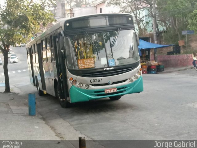 Auto Viação Urubupungá 00267 na cidade de Osasco, São Paulo, Brasil, por Jorge  Gabriel. ID da foto: 5372187.