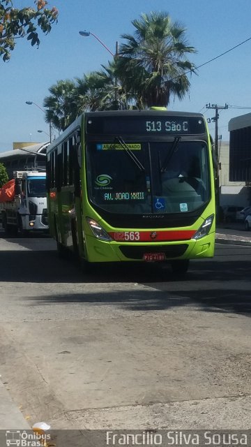 Transportes São Cristóvão 02563 na cidade de Teresina, Piauí, Brasil, por Francilio Silva Sousa. Número da foto: #5371034.