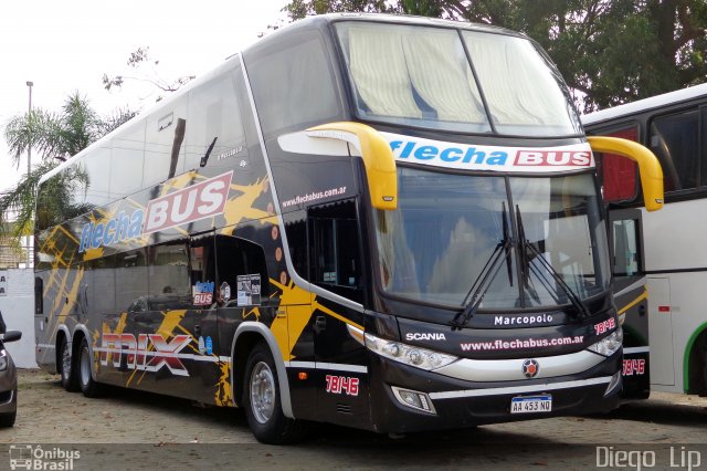 Flecha Bus 78146 na cidade de Balneário Camboriú, Santa Catarina, Brasil, por Diego Lip. ID da foto: 5373814.