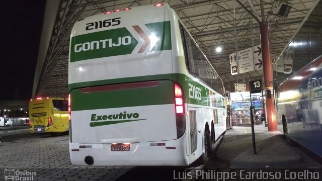 Empresa Gontijo de Transportes 21165 na cidade de Vitória, Espírito Santo, Brasil, por Luis Philippe Cardoso Coelho. ID da foto: 5372910.