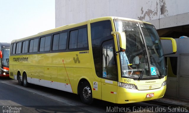 Viação Itapemirim 9501 na cidade de Campinas, São Paulo, Brasil, por Matheus Gabriel dos Santos. Número da foto: #5375378.
