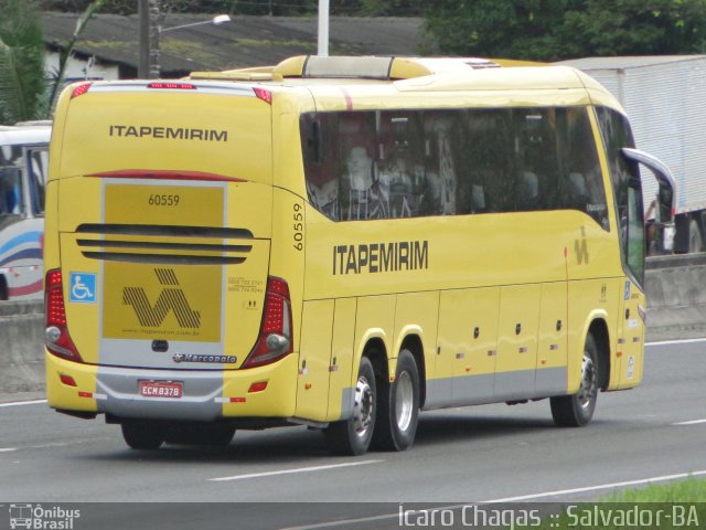 Viação Itapemirim 60559 na cidade de Salvador, Bahia, Brasil, por Ícaro Chagas. ID da foto: 5375287.