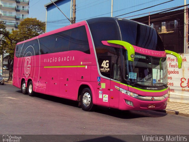 Viação Garcia 7937 na cidade de Sorocaba, São Paulo, Brasil, por Vinicius Martins. Número da foto: #5373467.