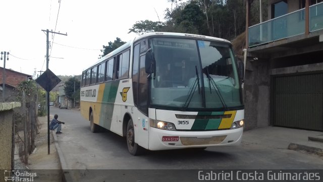 Empresa Gontijo de Transportes 3155 na cidade de São Domingos do Prata, Minas Gerais, Brasil, por Gabriel Costa Guimarães. Número da foto: #5372619.