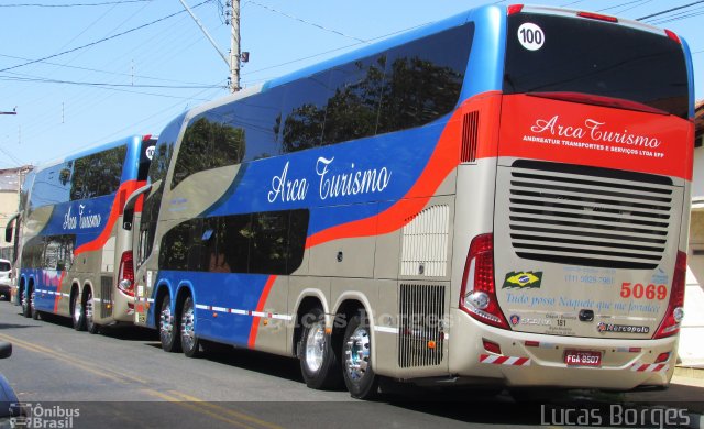 Arca Turismo 5069 na cidade de Araxá, Minas Gerais, Brasil, por Lucas Borges . Número da foto: #5374352.