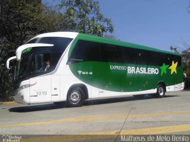 Expresso Brasileiro 1010 na cidade de São Paulo, São Paulo, Brasil, por Matheus de Melo Bento. ID da foto: 5375293.