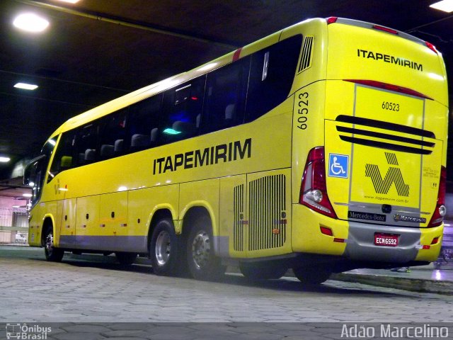 Viação Itapemirim 60523 na cidade de Belo Horizonte, Minas Gerais, Brasil, por Adão Raimundo Marcelino. Número da foto: #5374846.