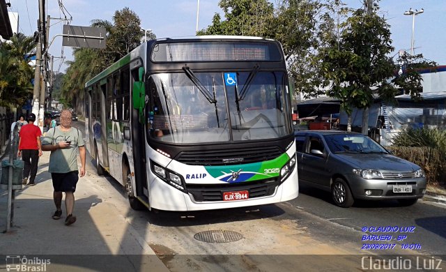 Ralip Transportes Rodoviários 3025 na cidade de Barueri, São Paulo, Brasil, por Claudio Luiz. Número da foto: #5372838.
