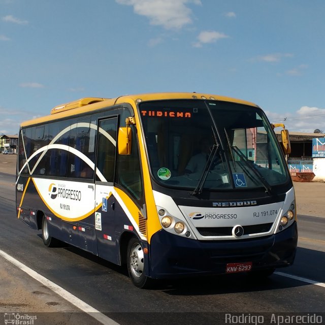 Viação Progresso RJ 191.074 na cidade de Conselheiro Lafaiete, Minas Gerais, Brasil, por Rodrigo  Aparecido. Número da foto: #5377189.
