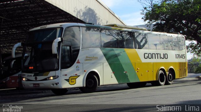 Empresa Gontijo de Transportes 17145 na cidade de Vitória, Espírito Santo, Brasil, por Saimom  Lima. Número da foto: #5377000.