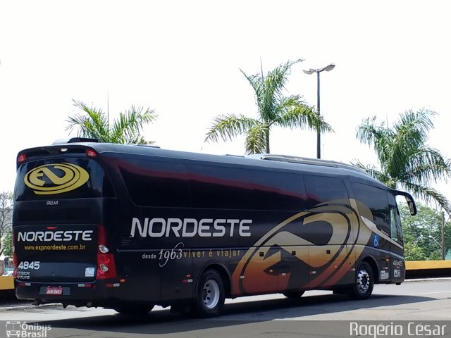 Expresso Nordeste 4845 na cidade de Londrina, Paraná, Brasil, por Rogério César. Número da foto: #5377367.