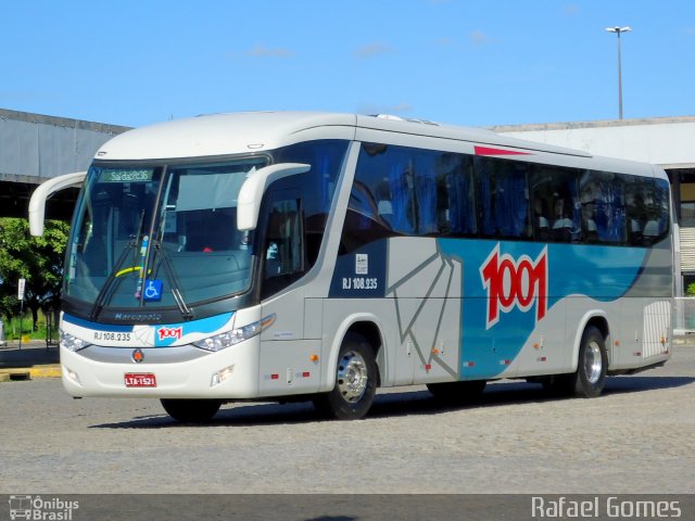 Auto Viação 1001 RJ 108.235 na cidade de Campos dos Goytacazes, Rio de Janeiro, Brasil, por Rafael Gomes . Número da foto: #5377144.